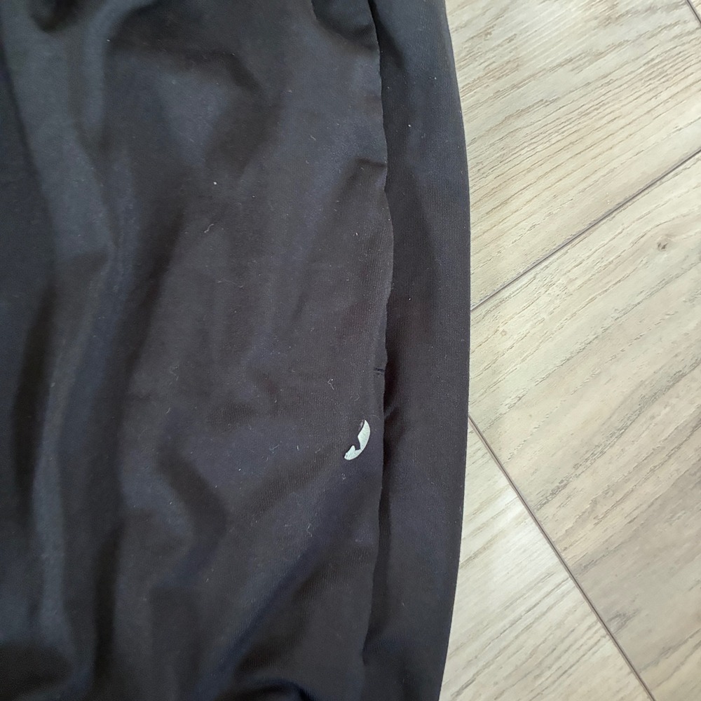 Xersion Mens Black Athletic Training Pants XXL Elastic Waist Reflective Accents - Picture 3 of 4